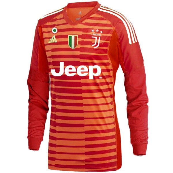 Camiseta Juventus Replica Segunda Ropa ML Portero 2018/19 Naranja